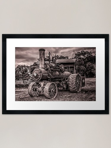 Russell steam traction engine - steam,