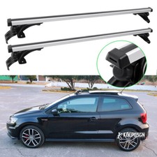 Top Roof Rack 48'' Cross Bars Luggage Cargo Carrier For VW Beetle Hatch Saloon
