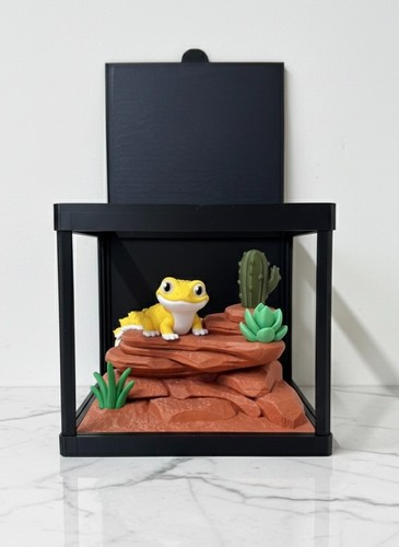 Miniature leopard gecko - miniature,