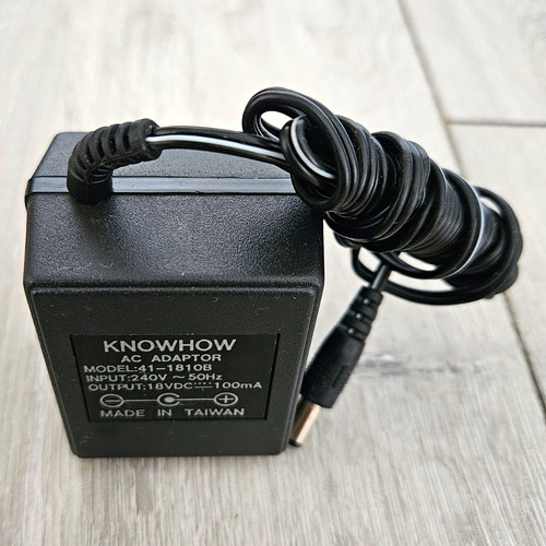 Adapter 18v black - adapter,