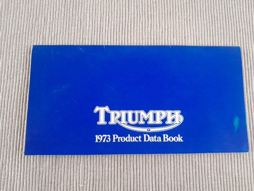 1973 genuine triumph product - 1973,