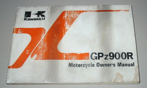 Owner manual kawasaki gpz - manual,