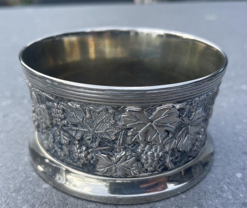 Vintage silver plated wine - plated,