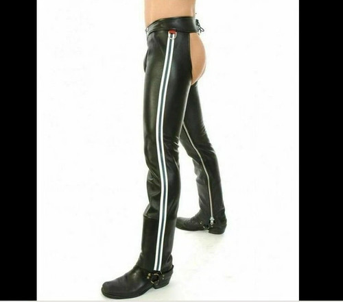 Mens real leather heavy - heavy, duty