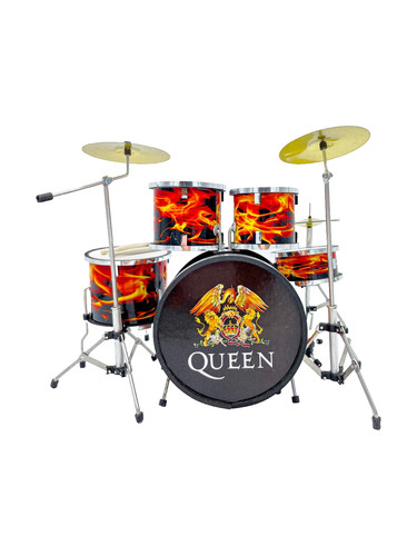 Miniature drum set queen - -,
