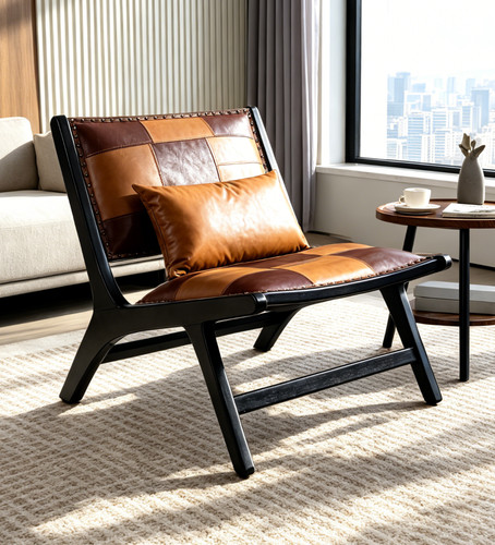 Modern faux leather - faux,