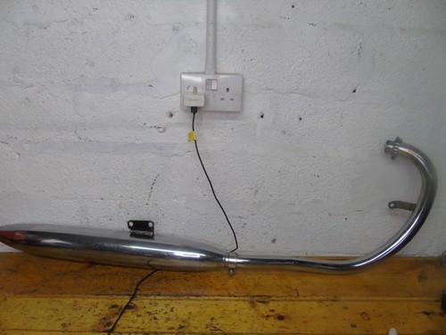Bsa b25 250 - b25, exhaust