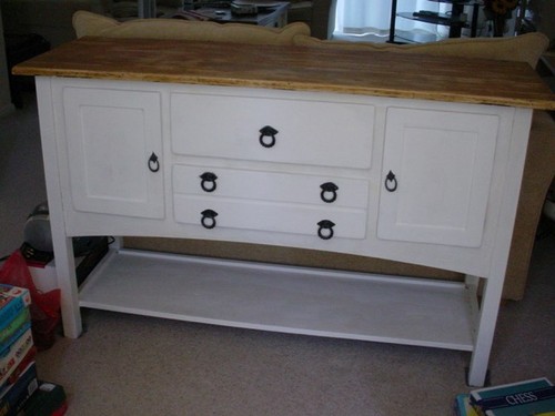 Solid wood dresser cabinet - solid, /