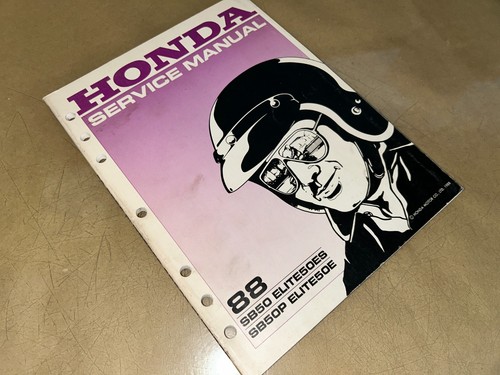 1988 honda sb50 - 1988, elite