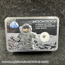 Genuine lunar meteorite -