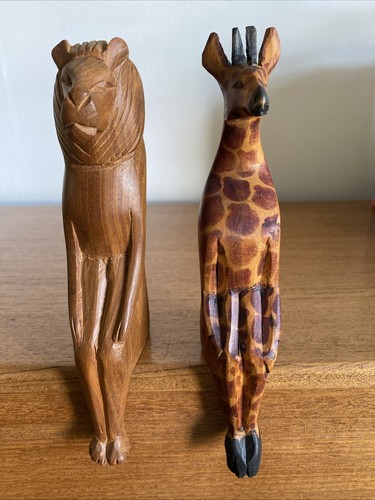 Vintage wooden carved kenya - vintage,