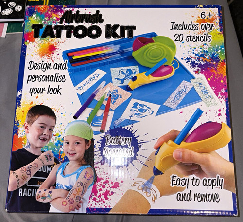 Airbrush tattoo kit battery - airbrush,