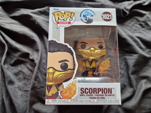 Scorpion mortal kombat funko - scorpion, 1