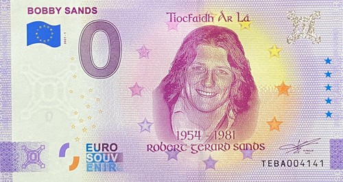 Banknote euro bobby sands - euro,