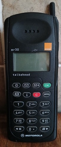 Vintage motorola mobile brick - mobile,