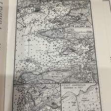 VINTAGE SEA CHART /NAUTICAL