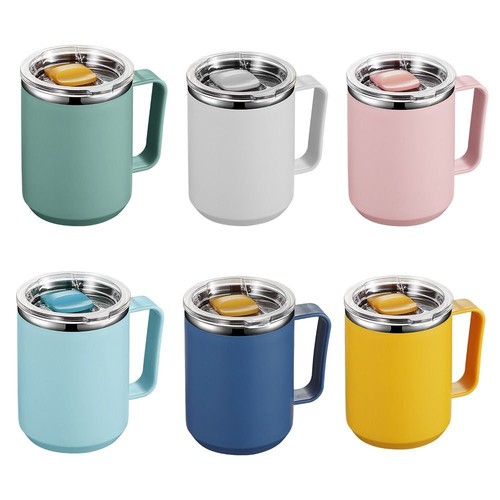 Coffee cup mug handle straw - coffee,