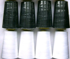 Overlocking Thread Polyester Industrial Sewing Machine - 5000 Yard x 100Cones