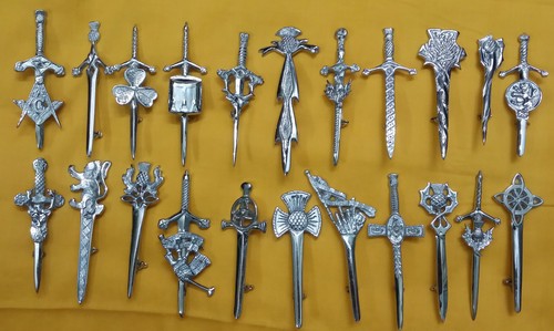 Scottish kilt pin - scottish, various