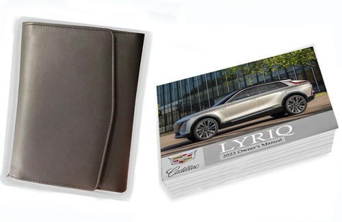 Owner manual for 2023 cadillac - owner,