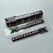 X-DYNAMIC Bar ABS Car Emblem Buckle Style XDYNAMIC Badge for Land Rover Defender