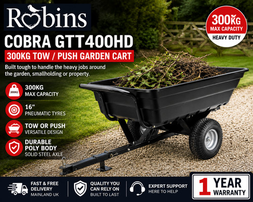Cobra gtt400hd 300kg - cobra, towable