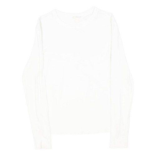 Womens white plain cotton - white,
