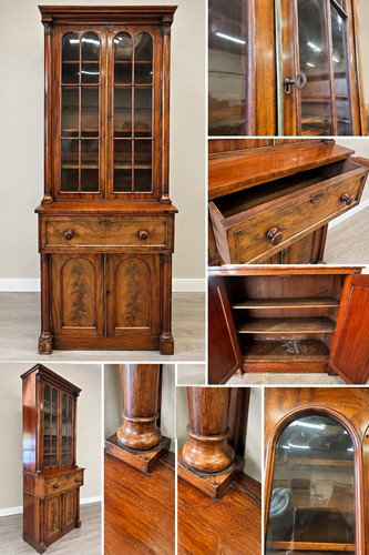 Antique mahogany glazed - mahogany,