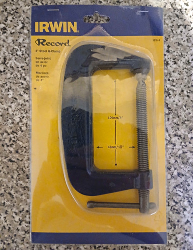 Irwin record 119 100mm - 119/4,