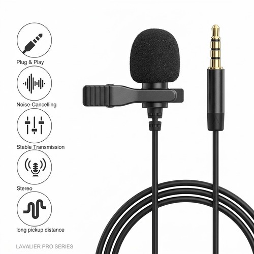 Clip lapel mini - clip-on, lavalier