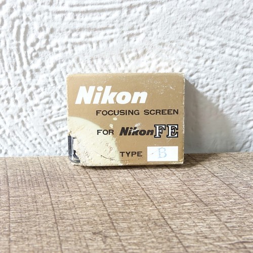 Nikon focusing screen type - nikon,