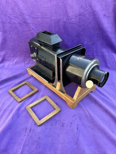 Rare antique magic lantern ica - antique,
