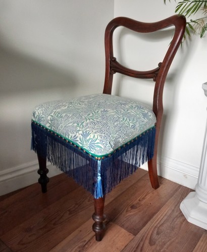 Victorian balloon chair - victorian,