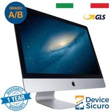 APPLE IMAC 27" CORE i5 2013 SSD 240GB 480GB 1TB 8 RAM GRADO A