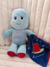 In the night garden Iggle Piggle Plush with blanket 13” Musical Lights -RARE