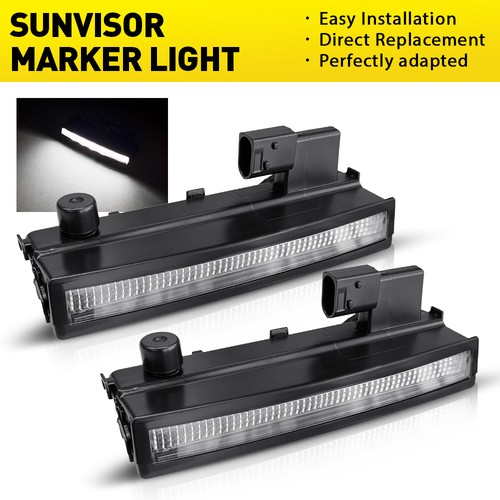 2pcs 2252783 white - white, led