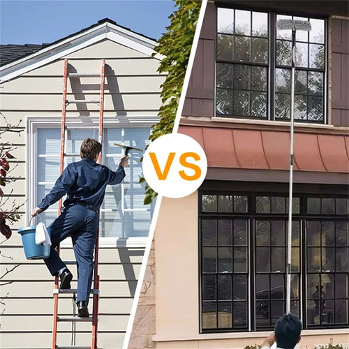 Telescopic window cleaner - telescopic,