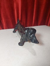 Vintage Cast Iron Garden Boot Scraper Sausage Dog Dachshund