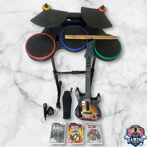 Nintendo wii guitar hero - nintendo,