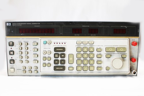 8663a synthesized signal - hp,