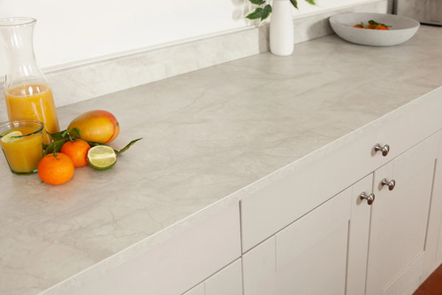 Pokara marble effect kitchen - marble,