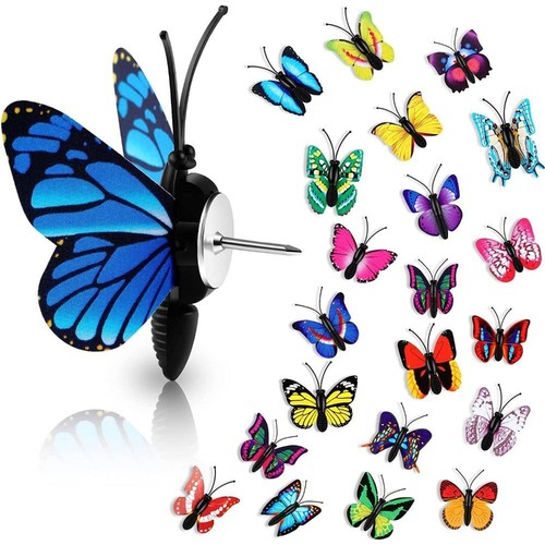 Butterfly push pins cork - pins,