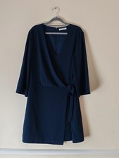 Halston Heritage Navy Wrap
