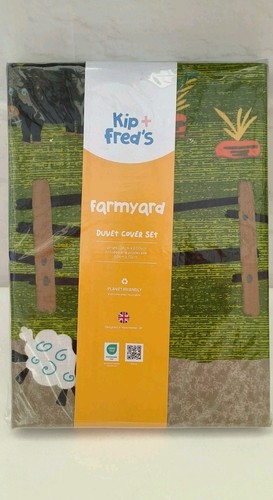 Farmyard duvet cover single - farmyard,