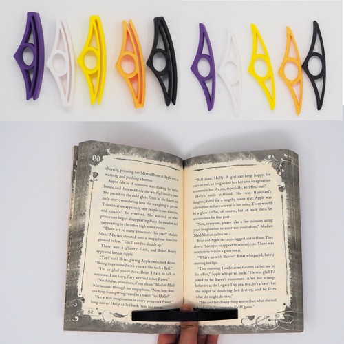 Book holder thumb page - thumb,