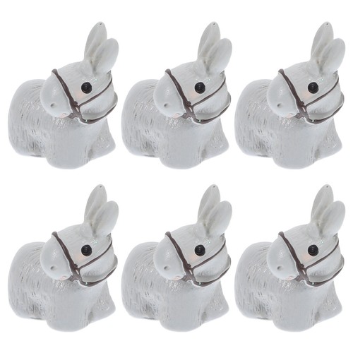 Pcs cute donkey figurine - 6,