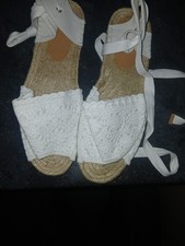 ASOS White Crochet Lace-Up