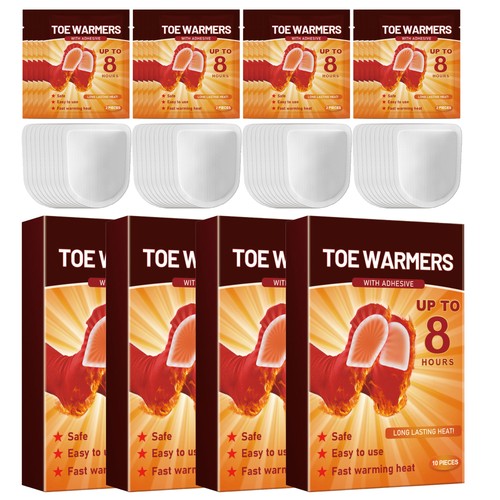 Foot warmer 40pcs feet toe - feet,