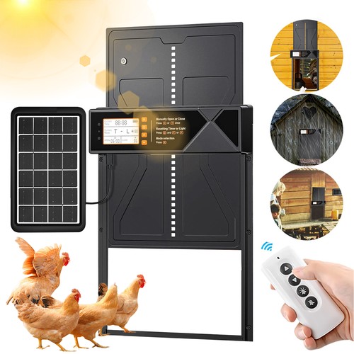 Automatic chicken coop door - automatic,