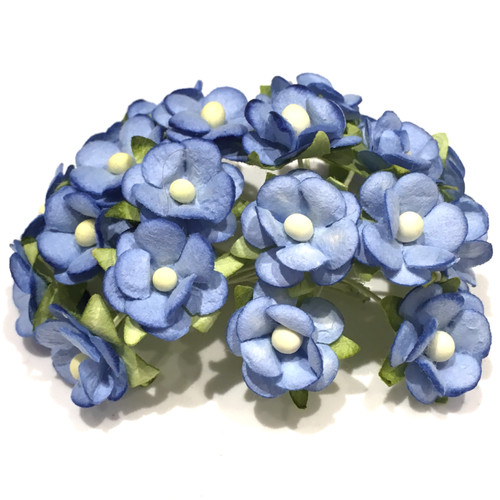 Blue mulberry paper sweetheart - mulberry,